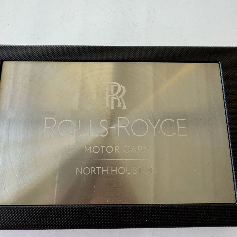 Rolls-Royce Executive Dealer Gift Pen in Black and Silver Box No Key Chain NEW
